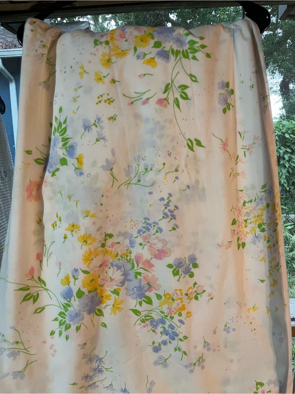 Vintage Cannon * Monticello Full Size Flat and Fitted Sheet Set